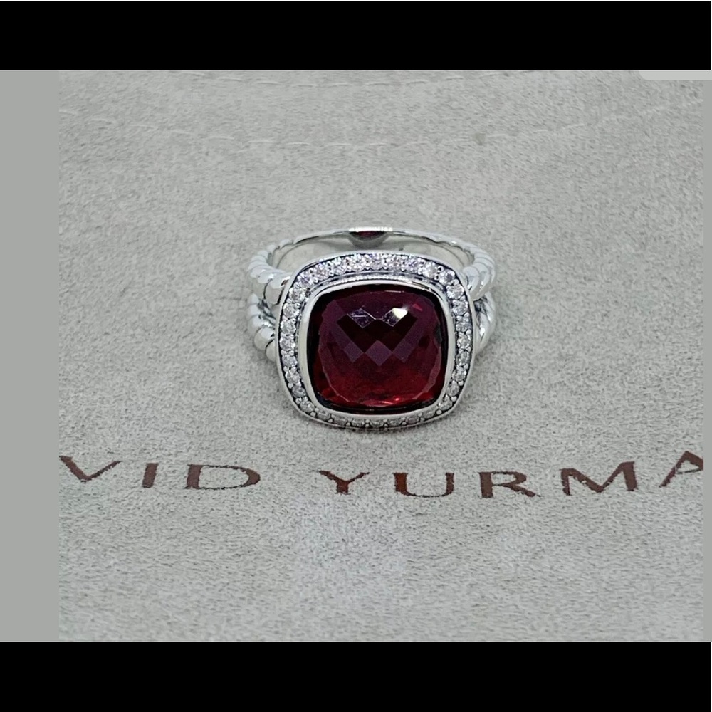 David Yurman Sterling Silver Albion 11mm Ring 6.75